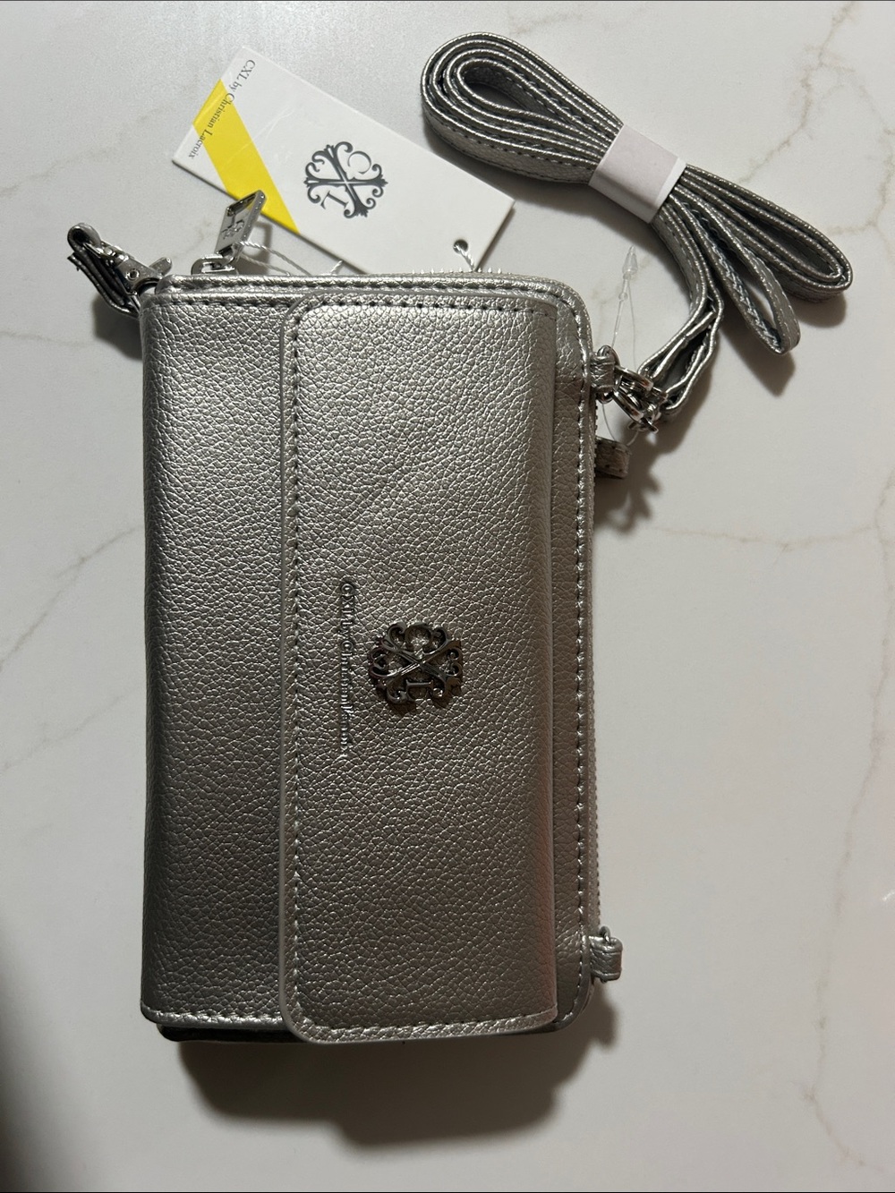 CXL by Christian Lacroix Silver Wristlet